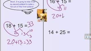 1st Grade Addition Strategy Make Tens [upl. by Muscolo213]