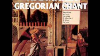 Gregorian Chant Ave Maria  Benedictine Monks of the Abbey of St Maurice amp St Maur Clervaux 1 [upl. by Harifaz]