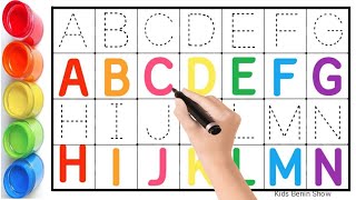 Learn ABCD Alphabets and numbers counting 123Shapes for kids and ToddlersABC nursery rhymes52 [upl. by Nitnelav63]