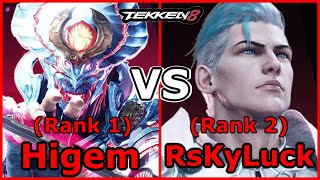 Tekken 8  Higem 1 Yoshimitsu VS RsKyLuck 2 Claudio  Best of 3  Online Macthes [upl. by Ridinger]