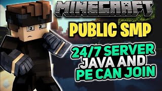 Minecraft Live Stream Public Smp Java 247 [upl. by Solley]