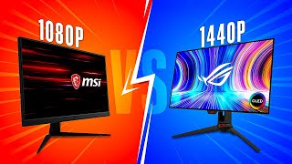 1080p Vs 1440p Gaming  Which Resolution is Better in 2024 [upl. by Sussi]