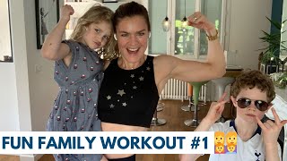 Sport à la maison avec les enfants  FUN FAMILY WORKOUT  LIVE n°1 [upl. by Arul985]