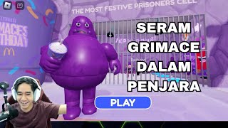 SERAM GRIMACE DALAM PENJARA 😈 GRIMACE BARRYS PRISON RUN 😂 [upl. by Jocelin]