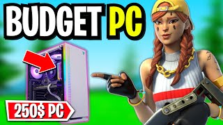 Best Budget PC for Fortnite Under 250 144FPS INSANE PERFORMANCE [upl. by Neb]