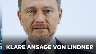 CHRISTIAN LINDNER Steuersenkung für quotGeringverdiener und die arbeitende Mittequot im kommenden Jahr [upl. by Freudberg]