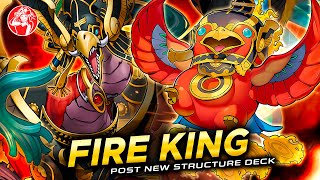 FIRE KING Deck 🔥 NEW COMBOS ft True Fire King Ponix  Post Fire King Structure Deck [upl. by Attelocin]