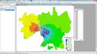 Huff Gravity Model using Maptitude Part Two [upl. by Nilya]