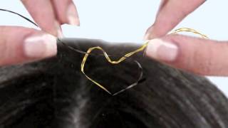 Hair Tinsel Tutorial All about hair tinsel Simple directions for hair tinsel application [upl. by Robillard]