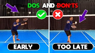 Playing Soft In Doubles Defence  Dos and Donts [upl. by Calder]