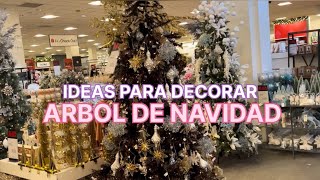 IDEAS PARA DECORAR ARBOL DE NAVIDAD [upl. by Rahr]