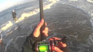 drum fishing hatteras point [upl. by Aserehs]