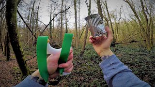 POV Catapult Shooting  Gamekeeper John Bloodstopper Slingshot [upl. by Aicxela]