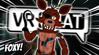 FOXYS LOOKS FOR THE BOOTY IN VRCHAT  Funny VR Moments Five Nights At Freddys Movie [upl. by Ayoral]