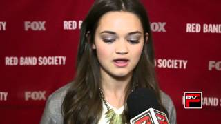 Ciara Bravo Talks Big Time Rush Red Band Society amp Favorite Song [upl. by Melena]