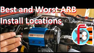 The best and worst location to install an ARB Compressor 2020 Jeep Editions [upl. by Breban715]