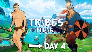 Tribes Of Midgard  Day 1 to Day 4 l PC Gameplay By Leeiff [upl. by Nered183]