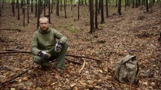 Jak zbudować szałas bez narzędzi  Survival i Bushcraft [upl. by Parsons]