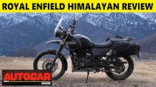 Royal Enfield Himalayan  First Ride Review  Autocar India [upl. by Nnyltiak361]