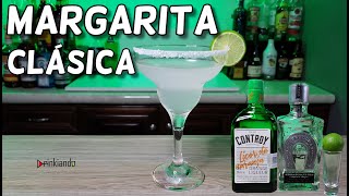 ¿Cómo Preparar LA MARGARITA CLÁSICA 🍸  Margarita Original  Margarita Tradicional  Drinkiando [upl. by Phylys256]