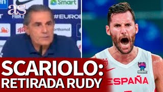 SERGIO SCARIOLO sobre la RETIRADA de RUDY FERNÁNDEZ 77quot sentando cátedra  AS [upl. by Gemmell]