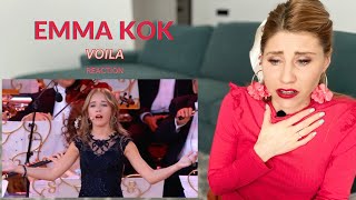 Stage Presence coach reacts to EMMA KOK “Voila” [upl. by Gagliano]