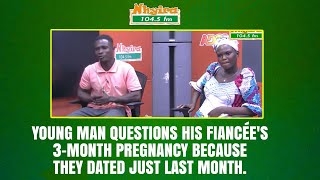 A young man questions his fiancées 3month pregnancy because they dated just last month [upl. by Lail]