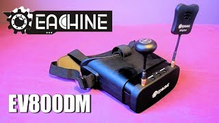 Eachine EV800DM Budget FPV Goggles [upl. by Thora217]