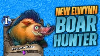 I DIDNT EXPECT THIS TO BE SO GOOD  Elwynn Boar Hunter  Hearthstone 2021 [upl. by Aimaj]