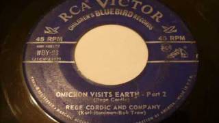 Rege Cordic and Company  Omicron Visits Earth pts 1 amp 2 1957 [upl. by Narej]