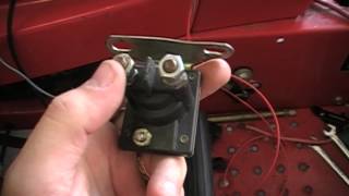 How to rewire a riding lawn mower super easy [upl. by Bollinger762]