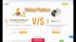 NiceHash  Crypto Mining Platform  GPU VS ASIC  Miners BTC Mine [upl. by Ainorev9]