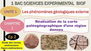 1BSEFU1CH1ep2  I1 Etude des roches sédimentaire 1 figure sédimentaire [upl. by Llebanna]