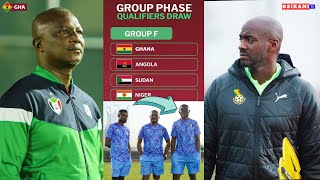 KWESI APPIAH SPEAKS ON AFCON DRAW amp BLACK STARS…ANGOLA amp SUDAN FANS REACTS  GHANAIAN REACTIONS [upl. by Barnaby]