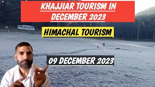 Khajjiar Tourism in December 2023  khajjiar in December  Places to visit in Dalhousie in December [upl. by Anneliese]