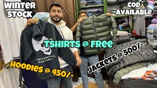 Cheapest Retail Store  Jackets 500 Hoodies 450 Tshirts Free  COD Available [upl. by Sande]