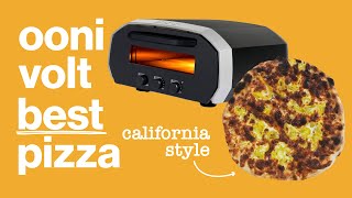 Ooni Volt  Best Pizza  California Style [upl. by Imef996]