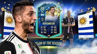 FUT20  TOTS REVIEW  RODRIGO BENTANCUR 88  ULTIMATE TEAM [upl. by Ecirahc]