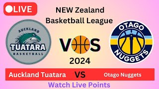 Auckland Tuatara Vs Otago Nuggets Basketball Live match today PointsBasketball2024 [upl. by Thorbert328]