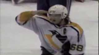 Wacky Goal Celebration Jaromir Jagr gives the Mile High Salute [upl. by Neeham79]