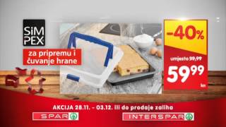 Spar amp Interspar Sve za kolače do 03 12 2013 [upl. by Atinuahs]