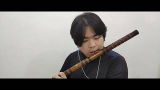 Genshin ImpactWinding River 逶迤绿水长 bamboo flute 竹笛 cover [upl. by Santoro617]