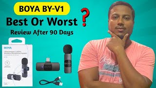 BOYA BYV1 Microphone Review  Gazi Techwala [upl. by Mera]