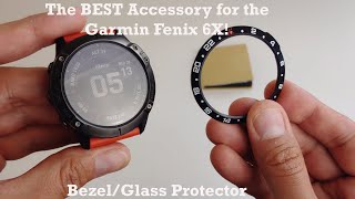 Garmin Fenix 6X Bezel Protector  A Must Have [upl. by Namhcan]