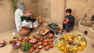 Pot biryani 45 min  Maa beti making traditional pot biryani  traditional biryani simple recipe [upl. by Yehc539]