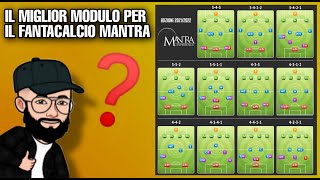 FANTACALCIO MANTRA IL MIGLIOR MODULO😍 CONSIGLI PER L ASTA [upl. by Drolet]