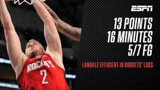 Jock Landale scores 13 points in 16 minutes for Houston Rockets  Full Highlights NBA [upl. by Oba]