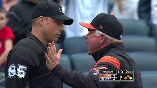 BALNYY Showalter gets tossed after balk call in 9th [upl. by Eerazed]