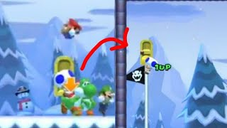 SMM2 New glitch discovery Yoshi Cancel [upl. by Oiramrej]