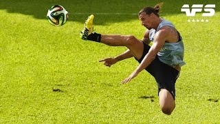 Zlatan Ibrahimovic ⚽️ Craziest Skills amp Goals in Training [upl. by Assyn]